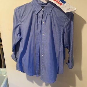 Ralph Lauren size Large striped button down